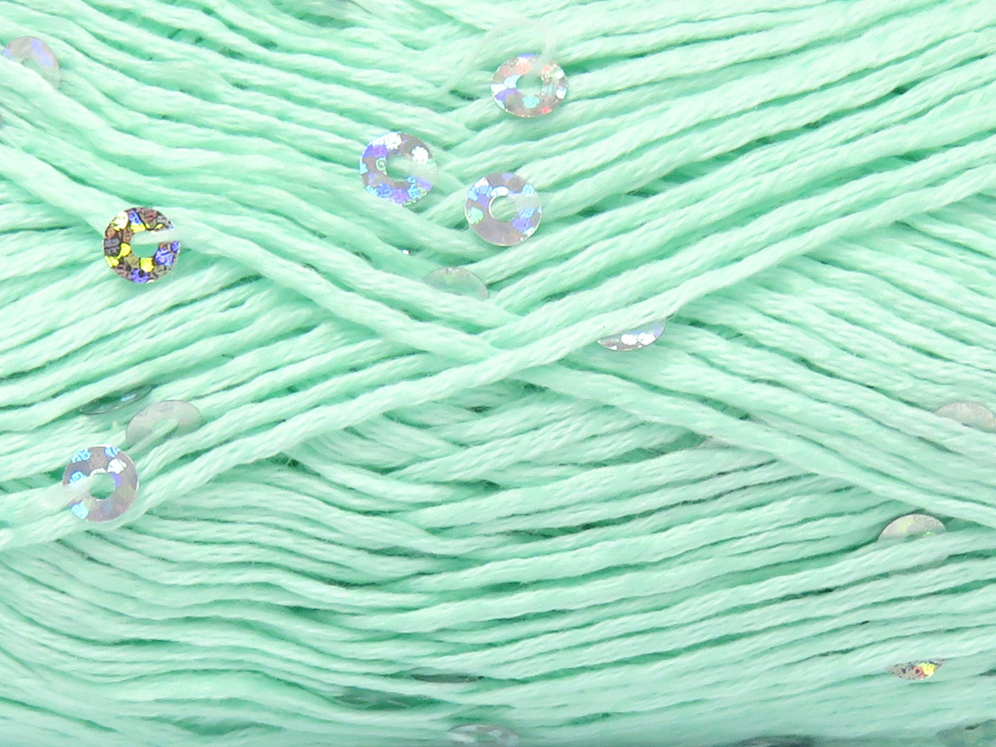 Coton naturel pailleté léger