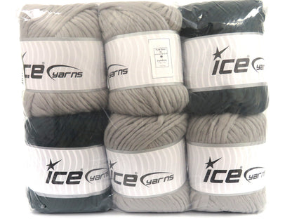 Mixed Lot Multicolor Pure Wool Yarns fnt2-83707