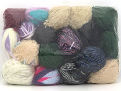 Mixed Lot Multicolor Leftover Yarns fnt2-84360