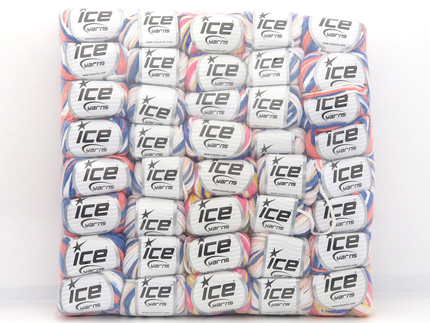 Mixed Lot Multicolor Chain Yarns fnt2-84472