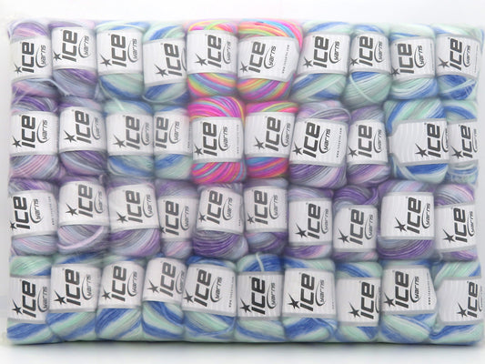 Lot mixte de fils Picasso multicolores fnt2-84480