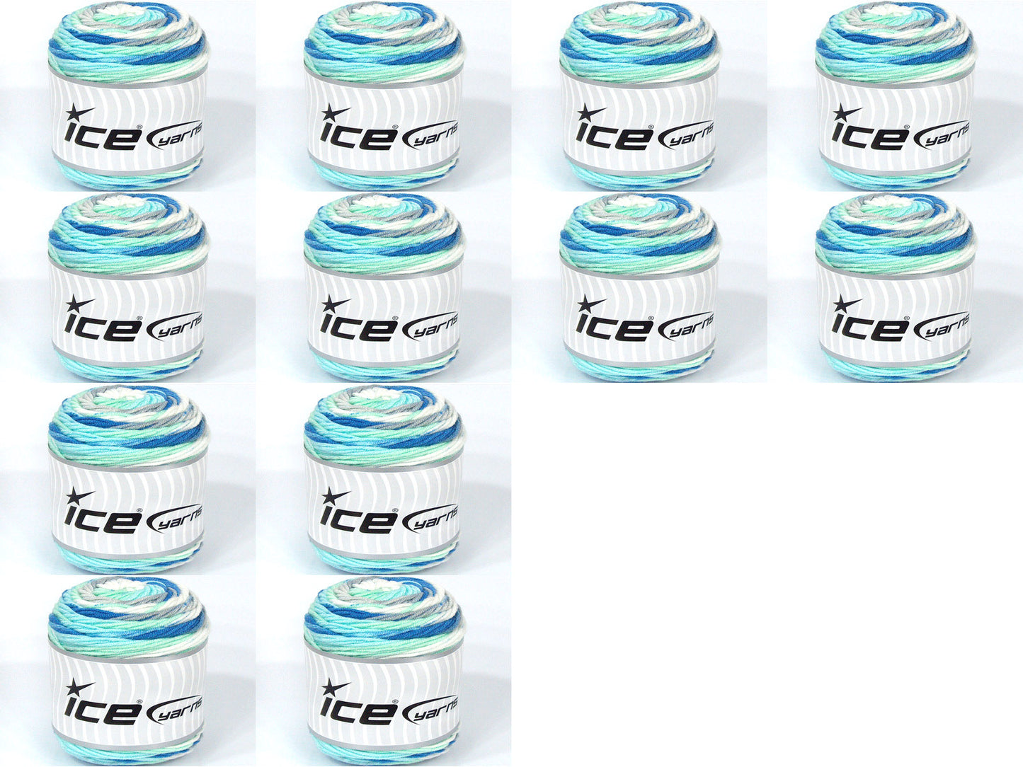 Mixed Lot Multicolor One Hundred Percent Premium Acrylic Yarns fnt2-84485