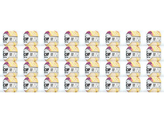 Lot mixte de fils de coton acrylique multicolores fnt2-84486