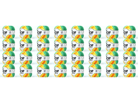 Lot mixte de fils de coton et acrylique multicolores fnt2-84487