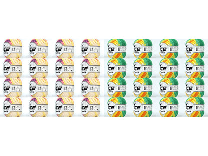 Lot mixte de fils de coton et acrylique multicolores fnt2-84488