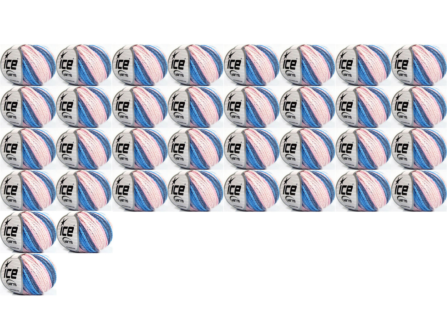 Mixed Lot Multicolor Chain Yarns fnt2-84494