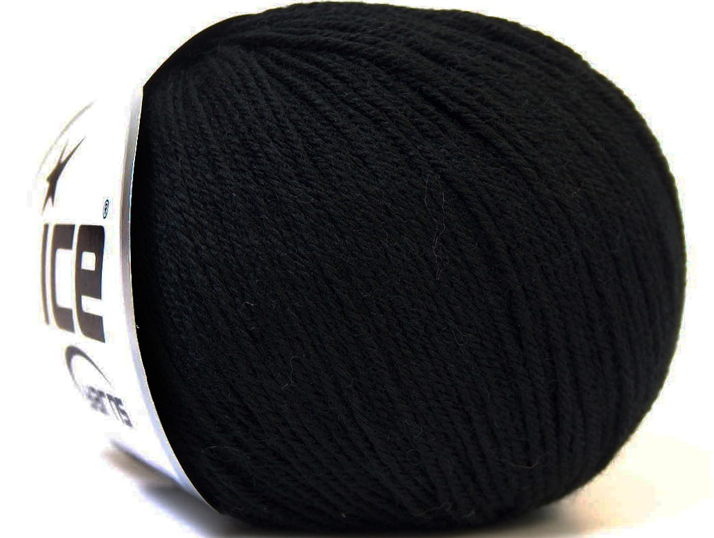 Baby Merino Black Sku:fnt2-26112