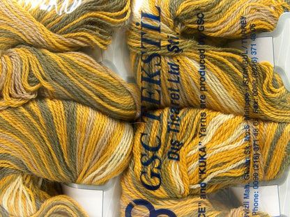 Alpaca Fine Magic Olive Green, Yellow, White, Khaki Sku:fnt2-36982