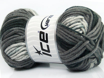AntiPilling Color Bulky Black, Grey Shades Sku:fnt2-42497