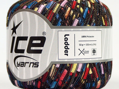 Ladder Blue, Burgundy, Yellow, White, Purple Trellis Sku:fnt2-43043