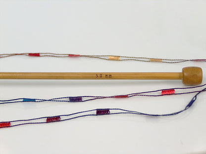 Ladder Blue, Burgundy, Yellow, White, Purple Trellis Sku:fnt2-43043