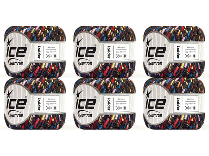 Ladder Blue, Burgundy, Yellow, White, Purple Trellis Sku:fnt2-43043