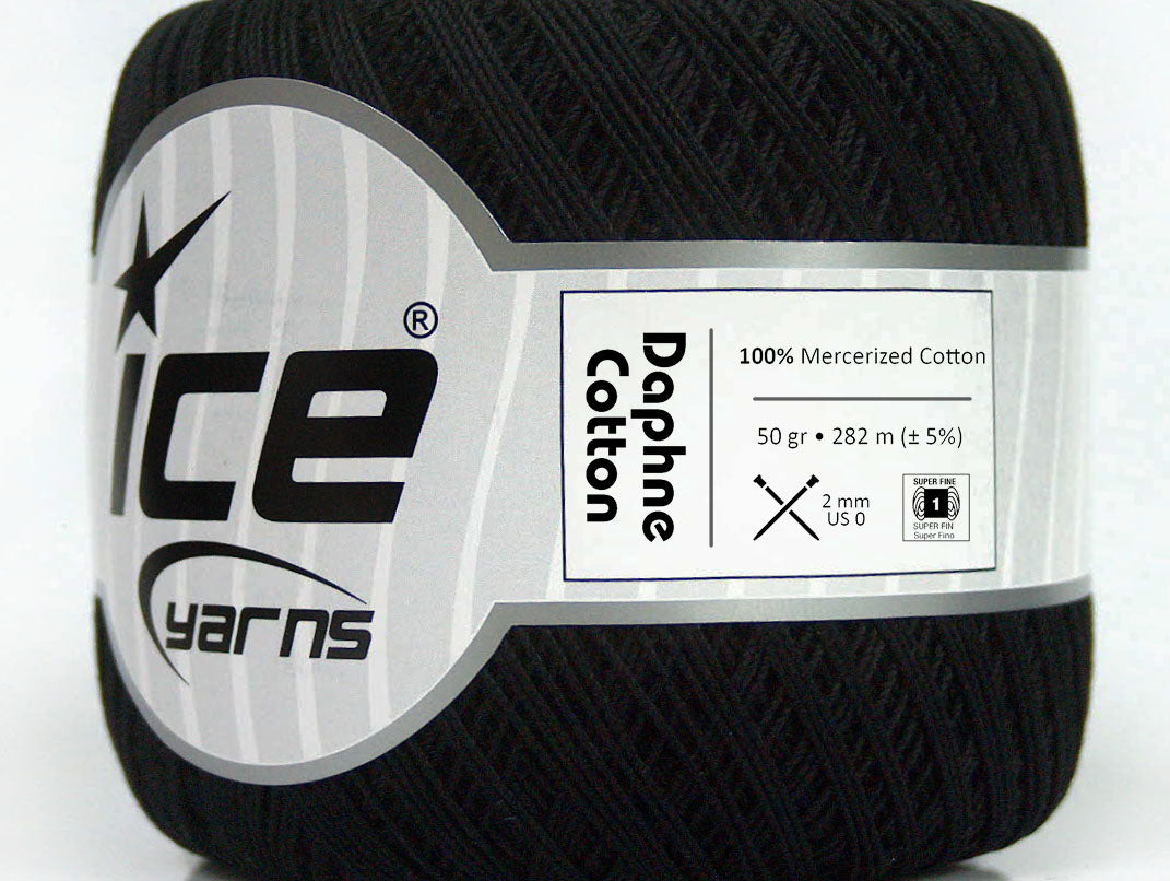 Daphne Cotton Black Sku:fnt2-49526
