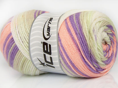 Magic Baby Lilac, Light Salmon, Light Green, White fnt2-50007