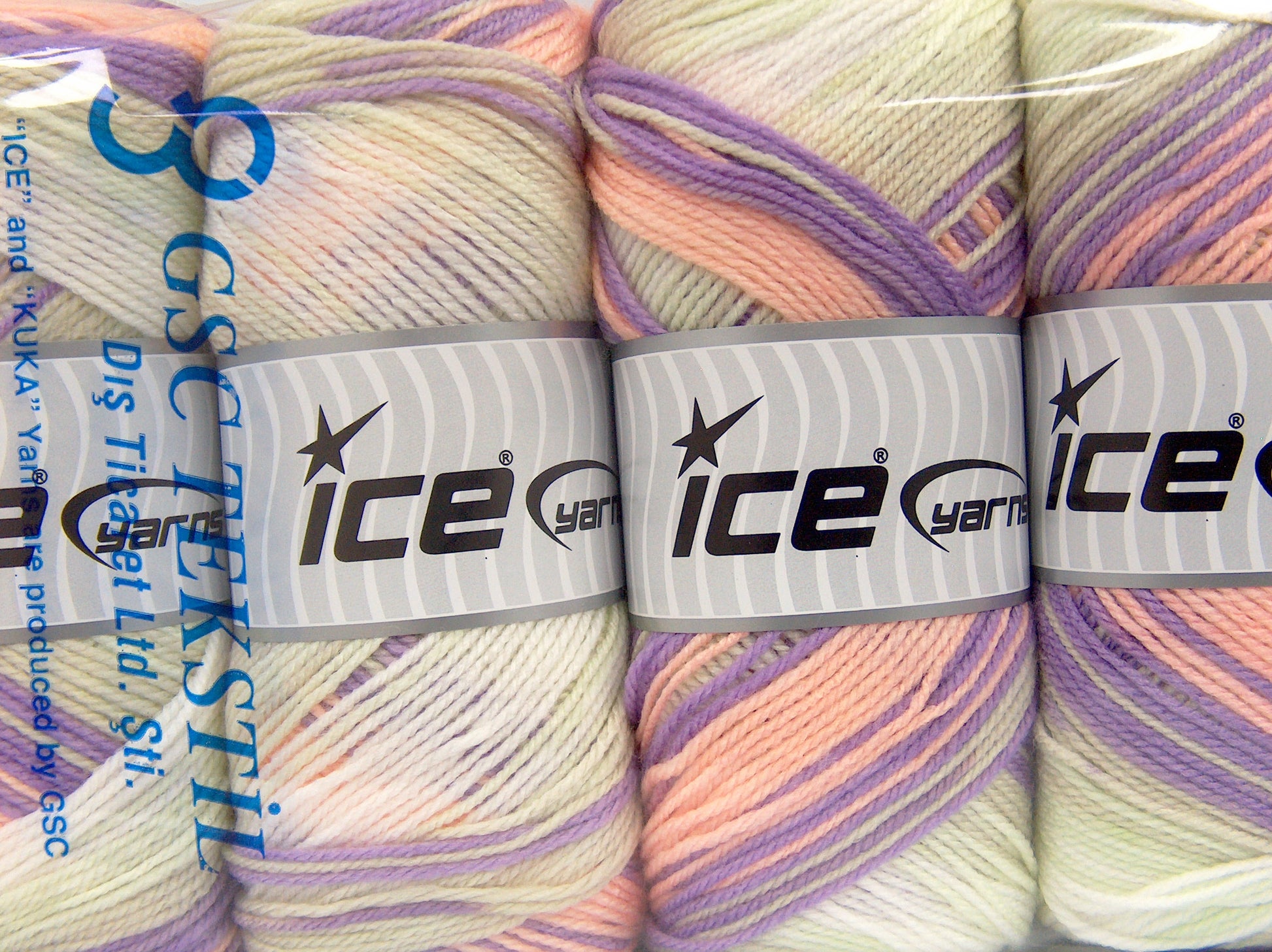Magic Baby Lilac, Light Salmon, Light Green, White fnt2-50007