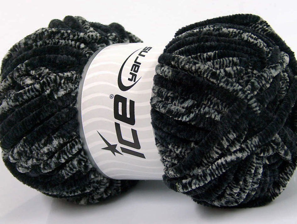 Chenille Safari Black, Grey Shades Sku:fnt2-53100