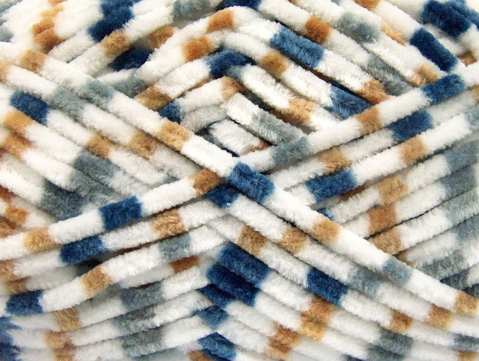 Chenille Baby Colors White, Blue, Grey, Camel Sku:fnt2-53113