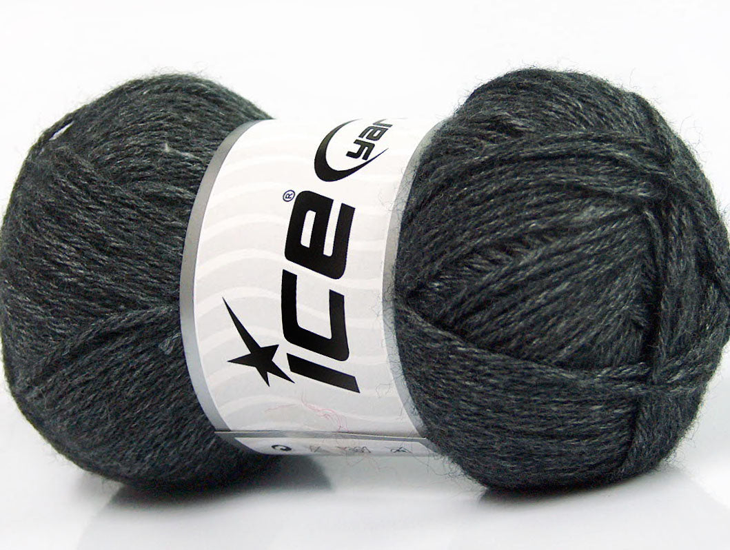 Silk Merino DK Anthracite Black Sku:fnt2-57664