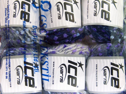 Alpaca Punto Blue Shades, Purple, Grey Sku:fnt2-58432