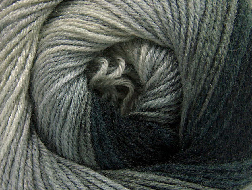 Merino Batik Black, Grey Shades Sku:fnt2-59768