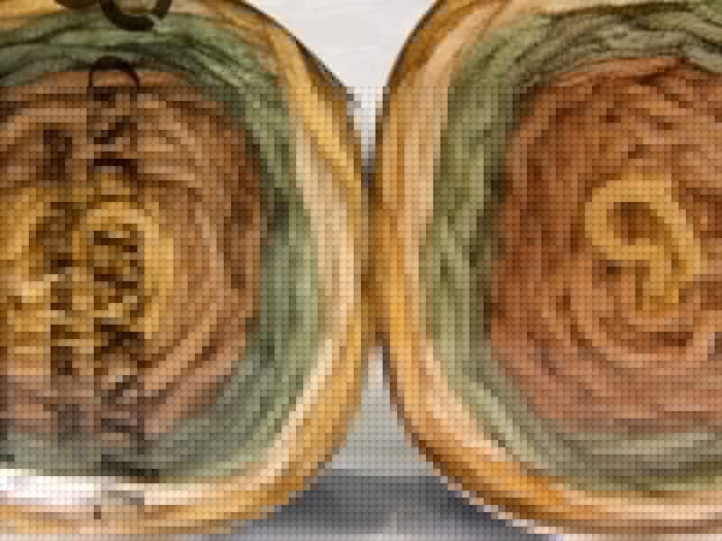 Cakes Chenille Brown Shades, Khaki Sku:fnt2-61158