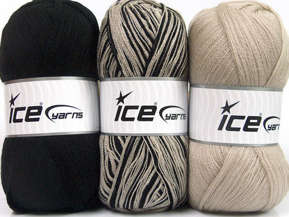 Baby Ombre Beige, Black Sku:fnt2-63219