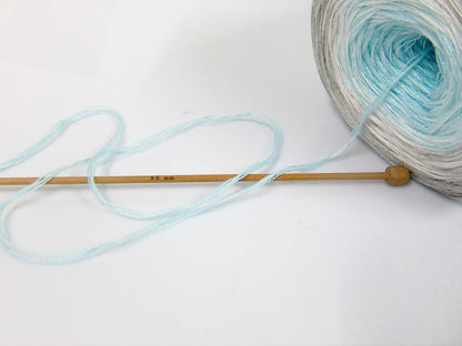 Cakes Cotton Fine White, Light Turquoise, Light Grey fnt2-63712