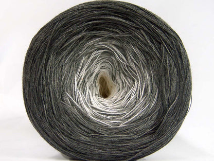 Cakes Cotton Fine Grey Shades, White fnt2-63995