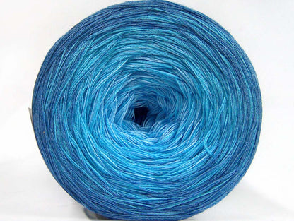 Cakes Cotton Fine Blue Shades fnt2-63998