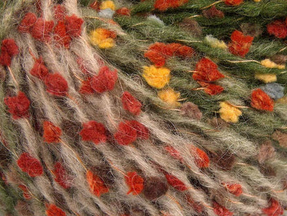 Alpaca Punto Green, Beige, Copper, Yellow, Blue fnt2-64005