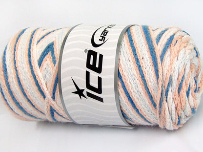 Saver Chain Color Light Salmon, Light Blue, White fnt2-64466