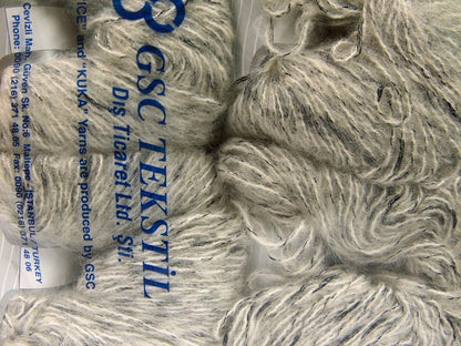 Alpaca Shine Ecru, Black fnt2-64606