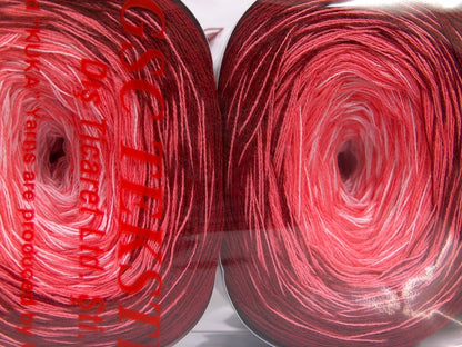 Cakes Cotton Fine Burgundy, Light Salmon, Light pink fnt2-65060
