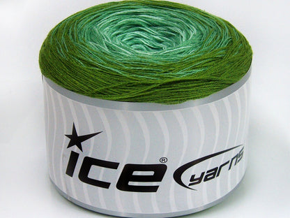Cakes Cotton Fine Green Shades fnt2-65061