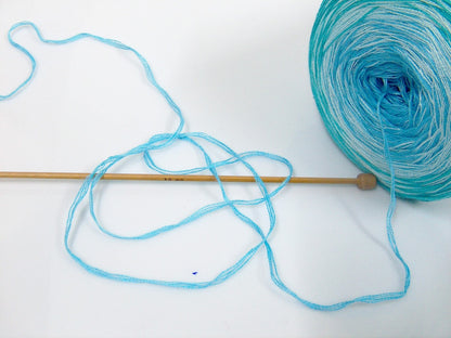 Cakes Cotton Fine Turquoise Shades fnt2-65062