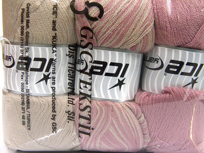 Baby Ombre Light Camel, Orchid fnt2-65264