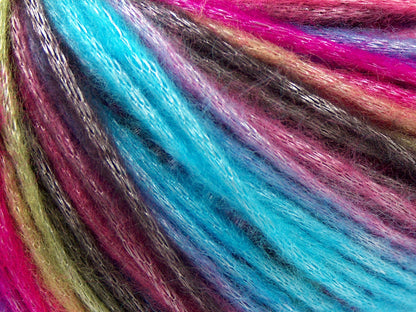 Picasso Turquoise, Fuchsia, Blue, Brown, Green fnt2-66600