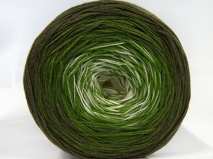 Cakes Cotton Fine Khaki, Green, White fnt2-66858