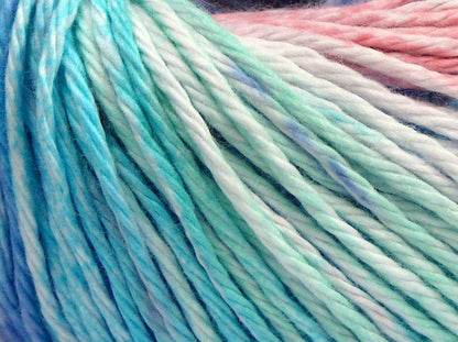 Mona Lisa Turquoise, Mint Green, Light Salmon, Blue, Lilac fnt2-68412