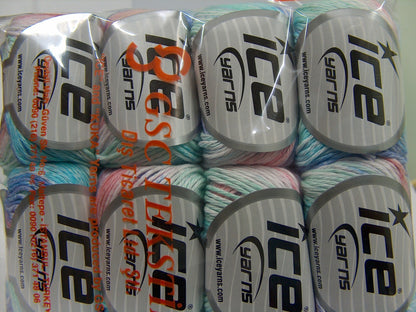 Mona Lisa Turquoise, Mint Green, Light Salmon, Blue, Lilac fnt2-68412