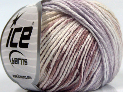 Mona Lisa Lilac, Brown, White, Beige fnt2-68418