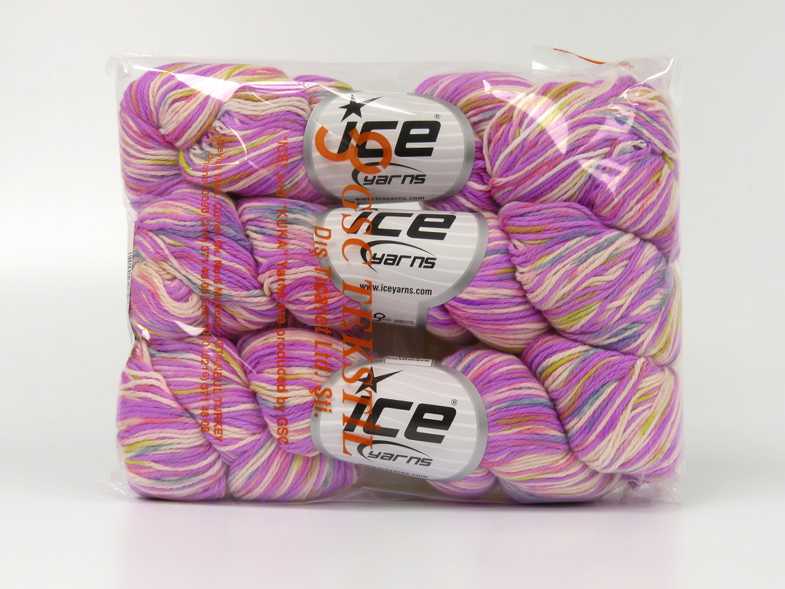 Hand Dyed Cashmere Pink Shades, Olive Green, Salmon Sku:fnt2-68726