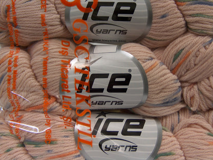 Hand Dyed Cashmere Powder Pink, Green, Orange, Purple fnt2-68728