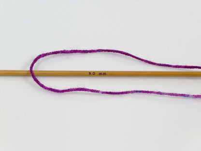 Hand Dyed Sock Merino Turquoise Shades, Purple, Gold, Green fnt2-68866