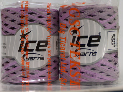 Raffia Multi Lilac, Light Grey fnt2-70721