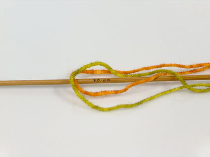 Hand Dyed Sock Merino Gold, Green Shades, Turquoise, Beige fnt2-71170