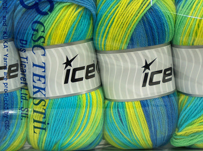 Magic Light Turquoise, Blue Shades, Green Shades fnt2-71514