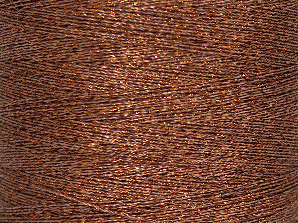 Metallic Thread Cone Copper fnt2-71725