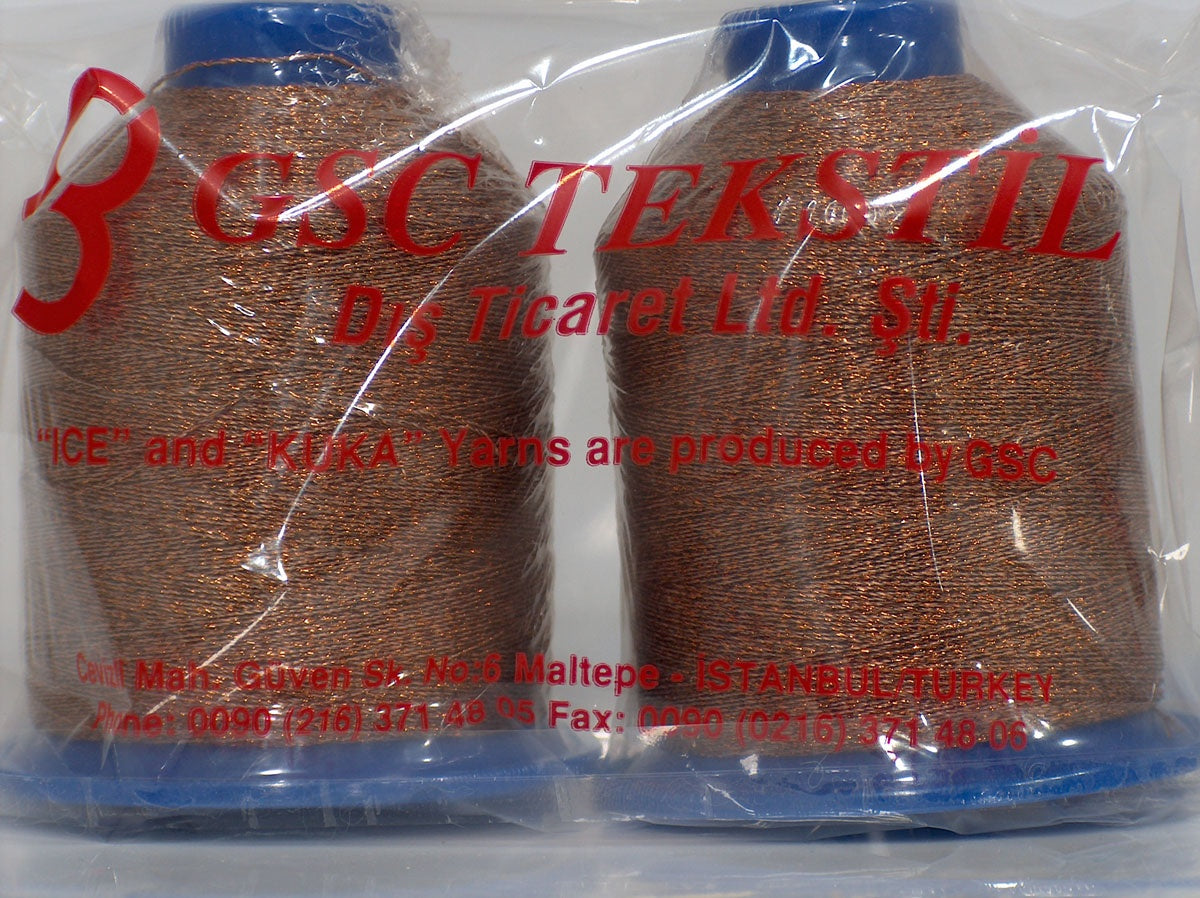 Metallic Thread Cone Copper fnt2-71725