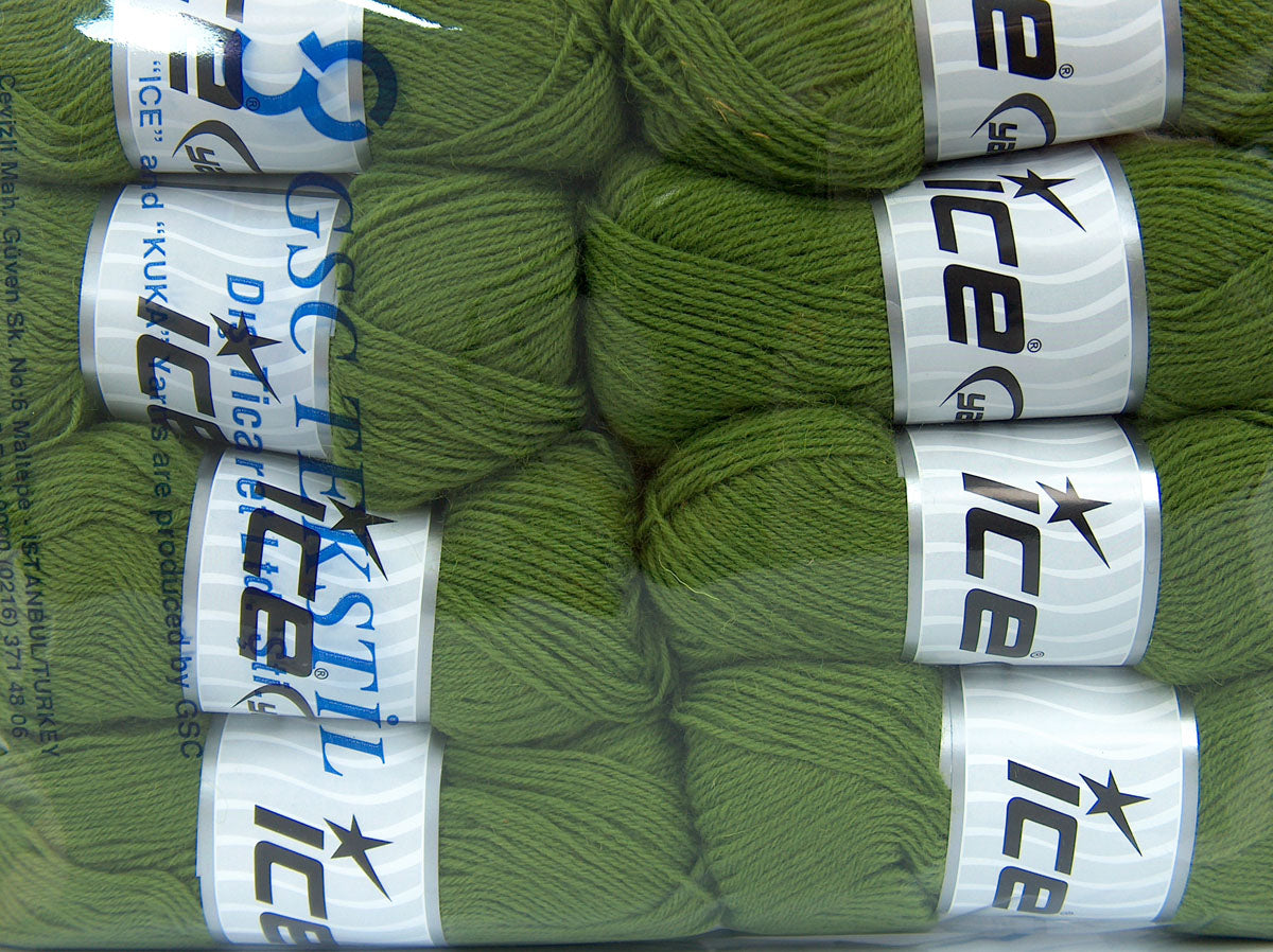 SockenWolle Uni Grass Green fnt2-73987